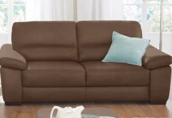 CALIA ITALIA Polstergarnitur »Gaia, hochwertige Garnitur aus 2-Sitzer & 3-Sitzer im edlen Design« Set, 2 Stk. tlg. aus pflegeleichtem Luxus-Microfaser Ginevra Hydro Care