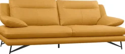 CALIA ITALIA 3-Sitzer »Cezanne, italienisches Design trifft erstklassigen Sitzkomfort, Leder« Edles Designsofa in besonders langlebigen & pflegeleichten Lederarten