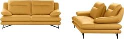 CALIA ITALIA 2,5-Sitzer »Cezanne, italienisches Design trifft erstklassigen Sitzkomfort, Leder« Edles Designsofa in besonders langlebigen & pflegeleichten Lederarten