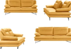 CALIA ITALIA 2,5-Sitzer »Cezanne, italienisches Design trifft erstklassigen Sitzkomfort, Leder« Edles Designsofa in besonders langlebigen & pflegeleichten Lederarten