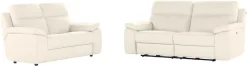 CALIA ITALIA 3-Sitzer »Primo, hoher Sitzkomfort mit tollem Design« in Leder,optional mit elektrischer Relaxfunktion