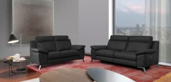 CALIA ITALIA 2-Sitzer »Robyitalienisches Designsofa mit exzellentem Sitzkomfort« mit erstklassigem Lederbezug