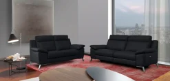 CALIA ITALIA 3-Sitzer »Roby italienisches Designsofa mit exzellentem Sitzkomfort« erstklassigem Lederbezug