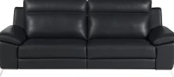 CALIA ITALIA 3-Sitzer »Roby italienisches Designsofa mit exzellentem Sitzkomfort« erstklassigem Lederbezug