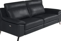 CALIA ITALIA 3-Sitzer »Roby italienisches Designsofa mit exzellentem Sitzkomfort« erstklassigem Lederbezug