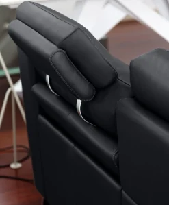 CALIA ITALIA 3-Sitzer »Roby italienisches Designsofa mit exzellentem Sitzkomfort« erstklassigem Lederbezug