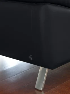 CALIA ITALIA 3-Sitzer »Roby italienisches Designsofa mit exzellentem Sitzkomfort« erstklassigem Lederbezug