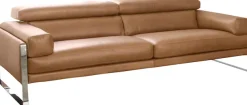 CALIA ITALIA 3-Sitzer »Romeo, Designsofa der Extraklasse mit tollem Sitzkomfort« und erstklassigem Lederbezug