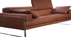 CALIA ITALIA 2,5-Sitzer »Romeo, Designsofa der Extraklasse mit tollem Sitzkomfort« Designkufenfuß und hochwertigem Lederbezug