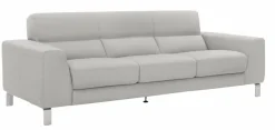 CALIA ITALIA 3-Sitzer »Simon, toller Sitzkomfort, italienisches Designsofa« in zwei Lederqualitäten