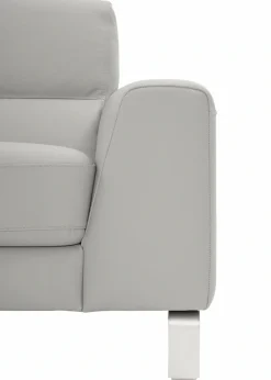 CALIA ITALIA 3-Sitzer »Simon, toller Sitzkomfort, italienisches Designsofa« in zwei Lederqualitäten