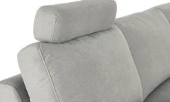 3C Candy Ecksofa »Lecce, wahlweise PUR-Schaumstoff oder Tonnentaschenfederkern« Bett im 2,5-Sitzer, teilmotorische Schlaffunktion im Longchair, L-Form