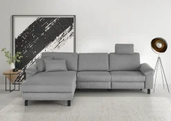 3C Candy Ecksofa »Mainau L-Form« Relaxfunktion im 1,5-Sitzer, motorische Schlaffunktion in Longchair