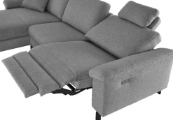 3C Candy Ecksofa »Mainau L-Form« Relaxfunktion im 1,5-Sitzer, motorische Schlaffunktion in Longchair