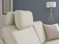 3C Candy Ecksofa »Mainau modern und elegant, mit gutem Sitzkomfort, Breite 257cm, L-Form« wahlweise mit elektrischer Relaxfunktion, Federkern