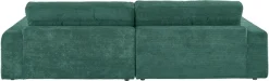 3C Candy Ecksofa »Stripes Mega-Sofa, bequem und komfortabel, L-Form« Lose Rückenkissen, mit feiner Quersteppung, Cord-Bezug