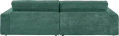 3C Candy Ecksofa »Stripes Mega-Sofa, bequem und komfortabel, L-Form« Lose Rückenkissen, mit feiner Quersteppung, Cord-Bezug