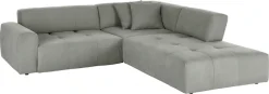 3C Candy Ecksofa »Yoshy Komfortsofa, bequem und modern, hochwertige Verarbeitungsdetails« Zwei verschiedene Sitztiefen durch verstellbare Rückenlehne, L-Form