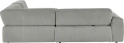 3C Candy Ecksofa »Yoshy Komfortsofa, bequem und modern, hochwertige Verarbeitungsdetails« Zwei verschiedene Sitztiefen durch verstellbare Rückenlehne, L-Form