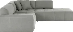 3C Candy Ecksofa »Yoshy Komfortsofa, bequem und modern, hochwertige Verarbeitungsdetails« Zwei verschiedene Sitztiefen durch verstellbare Rückenlehne, L-Form