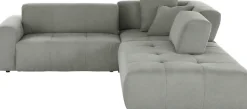 3C Candy Ecksofa »Yoshy Komfortsofa, bequem und modern, hochwertige Verarbeitungsdetails« Zwei verschiedene Sitztiefen durch verstellbare Rückenlehne, L-Form