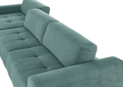 3C Candy Ecksofa »Yoshy mit Komfortfunktionen, modern und bequem, L-Form« Zwei verschiedene Sitztiefen durch verstellbare Rückenlehne