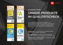 3C Candy Polsterhocker »Matteo« passend zu 