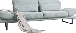 3C Candy 2-Sitzer »Mallow Designsofa mit Komfortfunktionen, modern und bequem,« Verstellbare Armlehne und Kopfteil, manuelle Sitztiefenverstellung