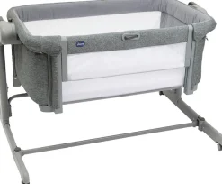 Chicco Beistellbett »Next2Me Magic Evo Dark Grey« mit Schaukelmodus; inklusive Transporttasche