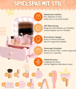 CHIC2000 Schminktisch »Tabletop rosa«