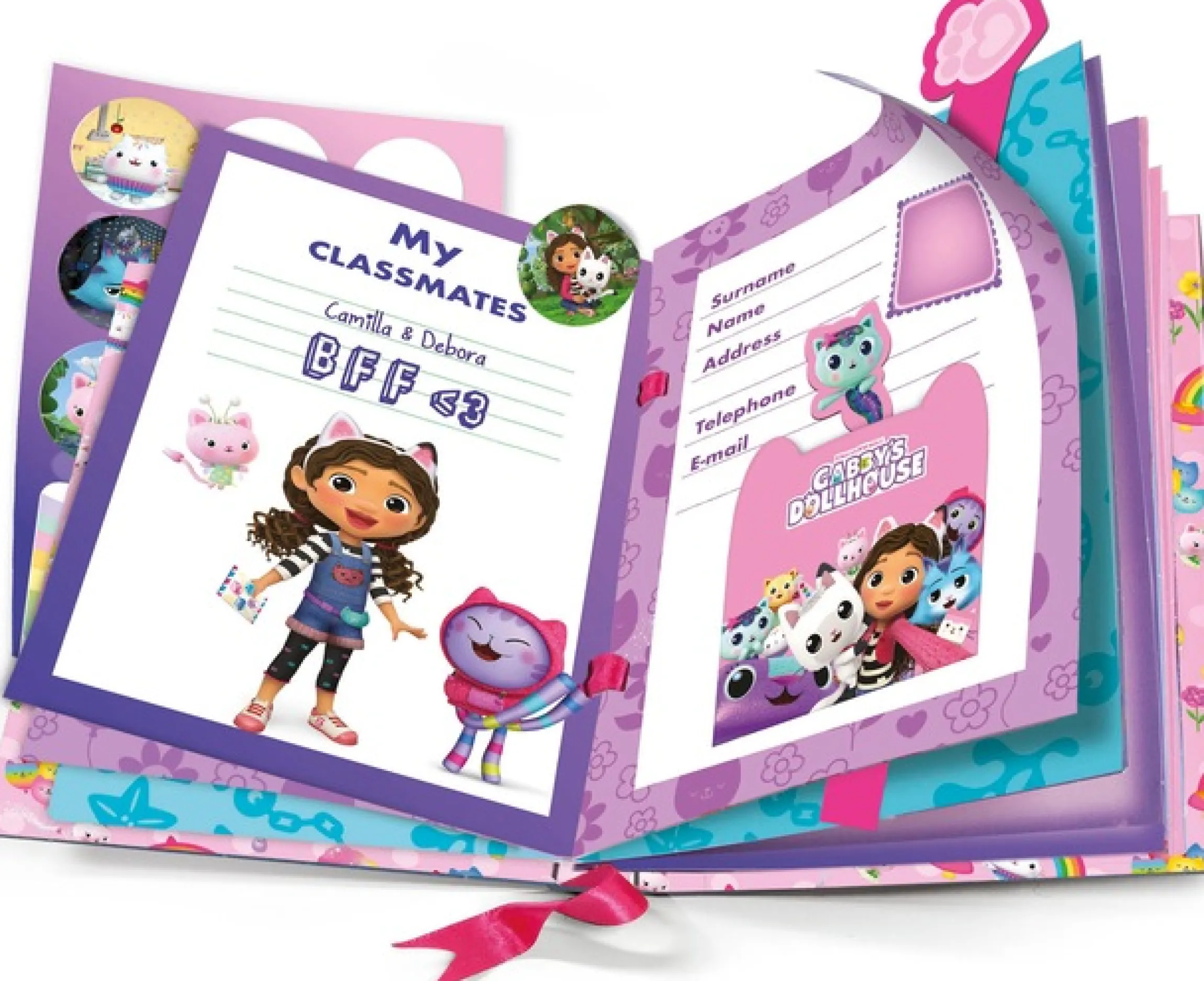 Clementoni® Tagebuch »Gabby's Dollhouse, Tagebuch« Made in Europe