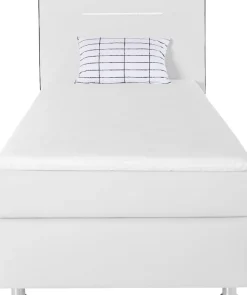 COLLECTION AB Boxspringbett »London, inklusive Topper und Kissen, mit LED-Beleuchtung« Boxspringbett erhältlich in 90cmx200cm, 140cmx200cm & 180cmx200cm