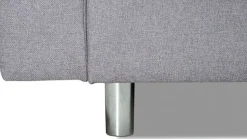 COLLECTION AB Ecksofa »Cannes L-Form, B: 215 cm« Set: Sofa & Hocker, 2 Zierkissen, Federkern