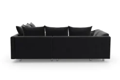 COLLECTION AB Ecksofa »Innsbruck L-Form, B: 247 cm« 3 Zierkissen, Federkern