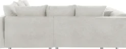 COLLECTION AB Ecksofa »Innsbruck L-Form, B: 247 cm« Set: Sofa & Hocker, 3 Zierkissen, Federkern