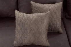 COLLECTION AB Ecksofa »John L-Form, B: 226 cm« Schlaffunktion, Bettkasten, Regalelement & 2 Zierkissen, Federkern