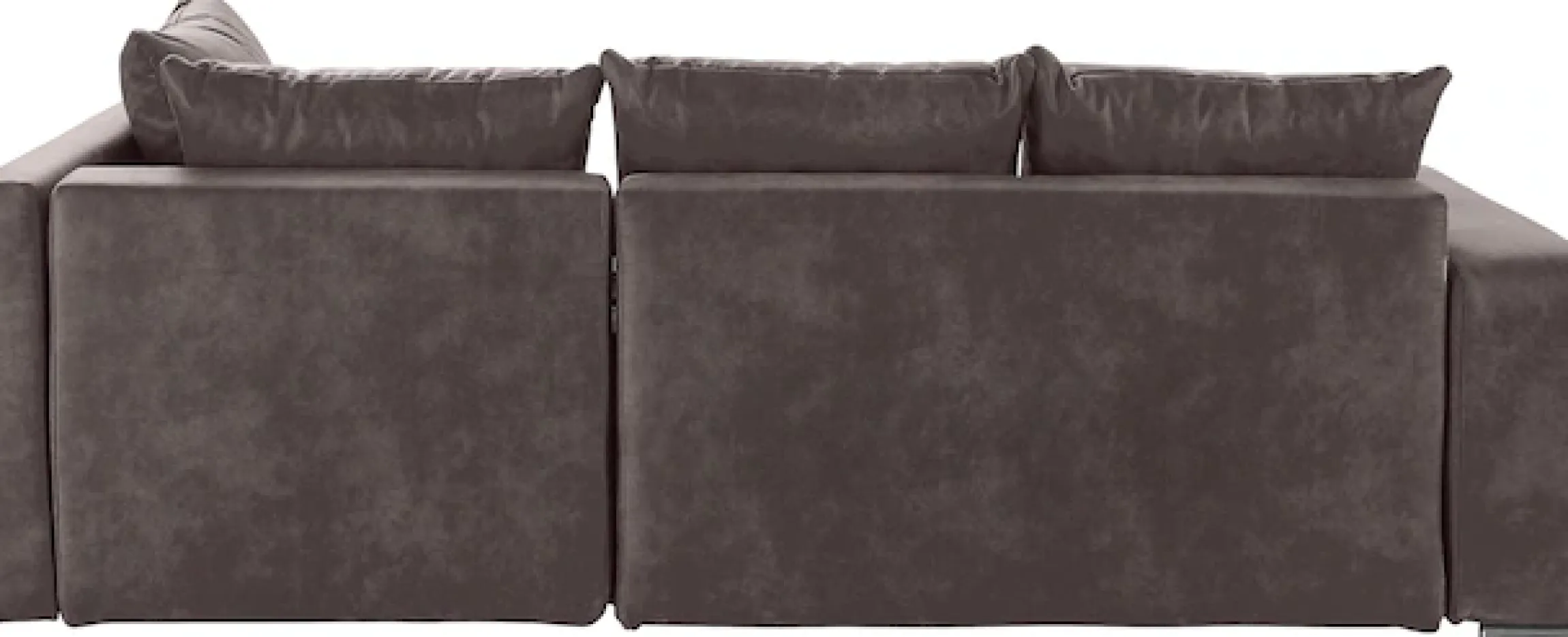 COLLECTION AB Ecksofa »John L-Form, B: 226 cm« Schlaffunktion, Bettkasten, Regalelement & 2 Zierkissen, Federkern