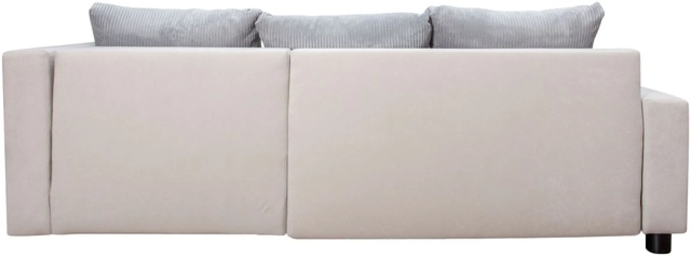 COLLECTION AB Ecksofa »Parma L-Form, B: 224 cm« Schlaffunktion, Bettkasten & 2 Zierkissen, Federkern