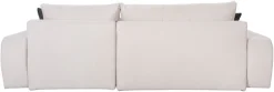 COLLECTION AB Ecksofa »Pia L-Form, B: 237 cm« Schlaffunktion, Bettkasten & 2 Zierkissen, Federkern