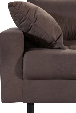 COLLECTION AB Ecksofa »Toni XL L-Form 274 cm« Set: Sofa & Hocker, 2 Zierkissen, Bonell-Federkern