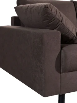COLLECTION AB Ecksofa »Toni XL L-Form 274 cm« Set: Sofa & Hocker, 2 Zierkissen, Bonell-Federkern