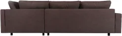 COLLECTION AB Ecksofa »Toni XL L-Form 274 cm« Set: Sofa & Hocker, 2 Zierkissen, Bonell-Federkern