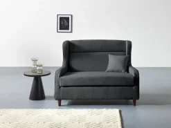 COLLECTION AB Ohrensessel »Mike, B: 130 cm, Sitzhöhe: 49 cm« 1 Zierkissen