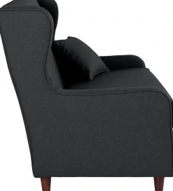 COLLECTION AB Ohrensessel »Mike, B: 130 cm, Sitzhöhe: 49 cm« 1 Zierkissen