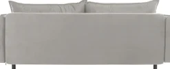 COLLECTION AB Schlafsofa »Asra, B: 228 cm, Liegel. 145x192 cm« Schlaffunktion, Bettkasten, Taschen & 2 Zierkissen, Federkern