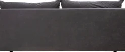 COLLECTION AB Schlafsofa »Bella, B: 196 cm, Liegefl. 145x196 cm« Schlaffunktion, Bettkasten & 2 Armlehnenkissen, Federkern