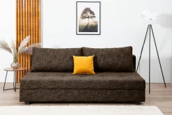 COLLECTION AB Schlafsofa »Daria, B: 194 cm, Liegel. 147x194 cm« Schlaffunktion, Bettkasten & 1 Zierkissen, Federkern