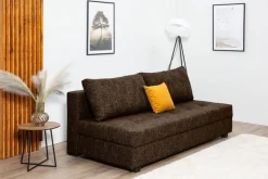 COLLECTION AB Schlafsofa »Daria, B: 194 cm, Liegel. 147x194 cm« Schlaffunktion, Bettkasten & 1 Zierkissen, Federkern