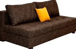 COLLECTION AB Schlafsofa »Daria, B: 194 cm, Liegel. 147x194 cm« Schlaffunktion, Bettkasten & 1 Zierkissen, Federkern