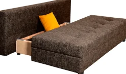 COLLECTION AB Schlafsofa »Daria, B: 194 cm, Liegel. 147x194 cm« Schlaffunktion, Bettkasten & 1 Zierkissen, Federkern